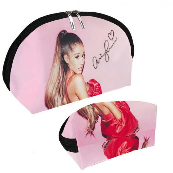 Ariana Grande | Kosmetická taška Ariana Grande "Podpis", růžová