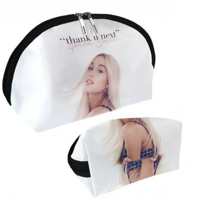 Ariana Grande | Kosmetická taška Ariana Grande "THANK U NEXT", bílá