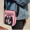 BLACKPINK | Taška přes rameno BLACKPINK "Foto Pink", růžová