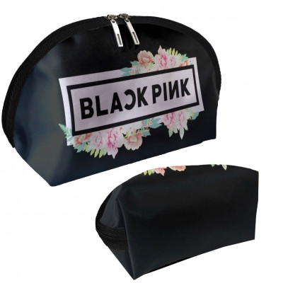 BLACKPINK | Kosmetická taška BLACKPINK "Roses", černá 