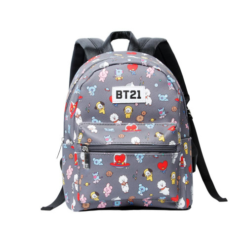BTS | Batoh BT21 „Universtar“, šedý, USB, 7l