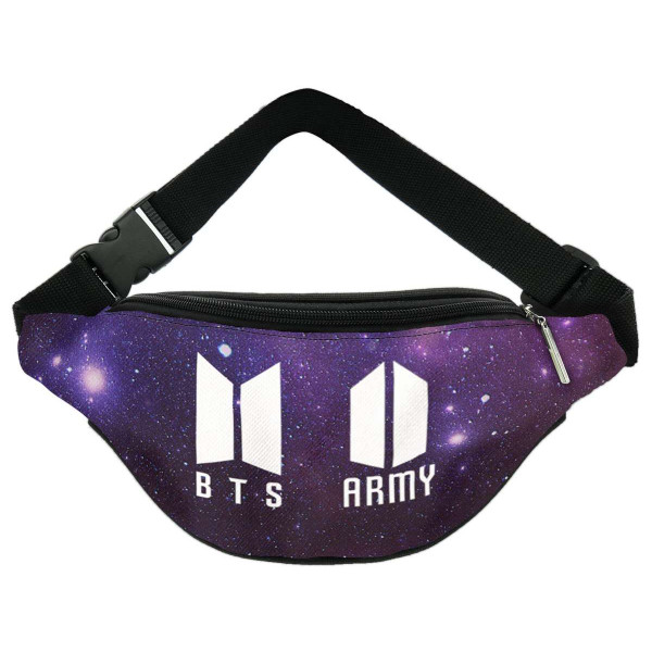 BTS | Ledvinka taška  přes rameno "BTS Army" + vlastní text