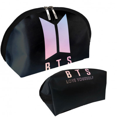 BTS | Kosmetická taška BTS "Love Yourself", černá