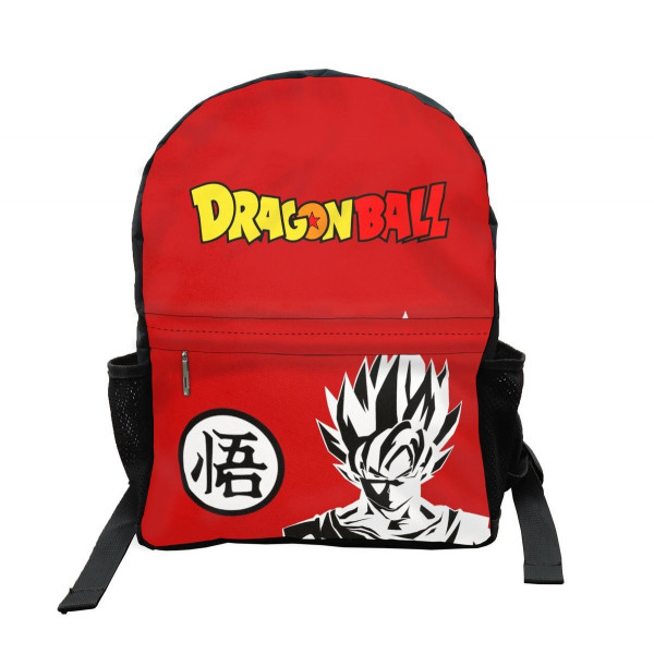Dragon Ball | Školní batoh Dragon Ball „Symbol Goku“, červený/černý