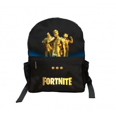 FORTNITE | Školní batoh FORTNITE "Gold", černý