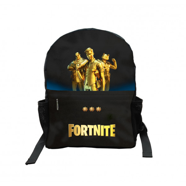 FORTNITE | Školní batoh FORTNITE "Gold", černý