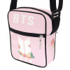 BTS | Taška přes rameno BTS logo, růžová
