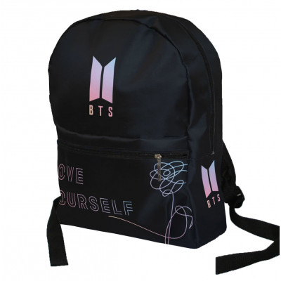 BTS | Batoh  BTS,  černý,  Love Yourself  Full Print
