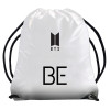 BTS | Vak - pytel přes rameno  BTS BE logo, bílý