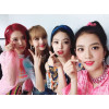 BLACKPINK | Mikina s kapucí BLACKPINK, černá, "Finger Heart"