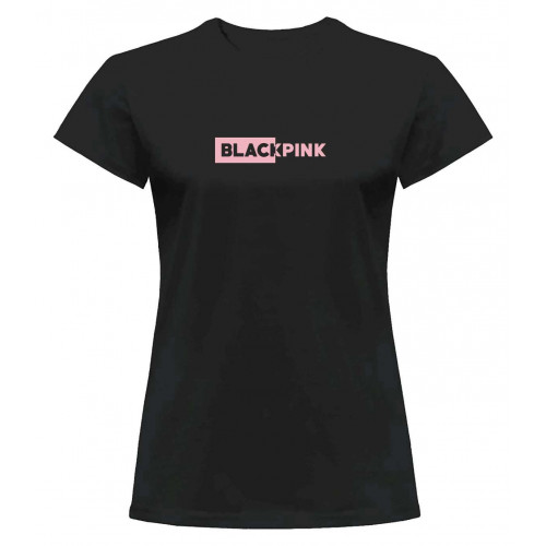 BLACKPINK | Dámské tričko BLACKPINK "Logo", černé