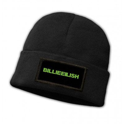 Billie Eilish | Čepice pletená s nášivkou Billie Eilish "Logo", one size