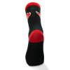 NARUTO SHIPPUDEN - Ponožky- černá & červená " Akatsuki", one size
