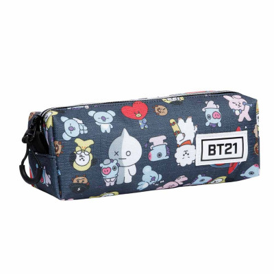 BTS | školní penál, tuba „BT21 Universtar“,  polstrovaný 