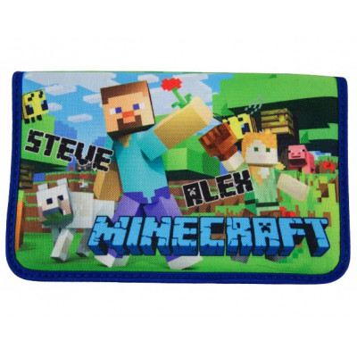 Minecraft | Školní penál Minecraft  "Steve&Alex&Creeper"