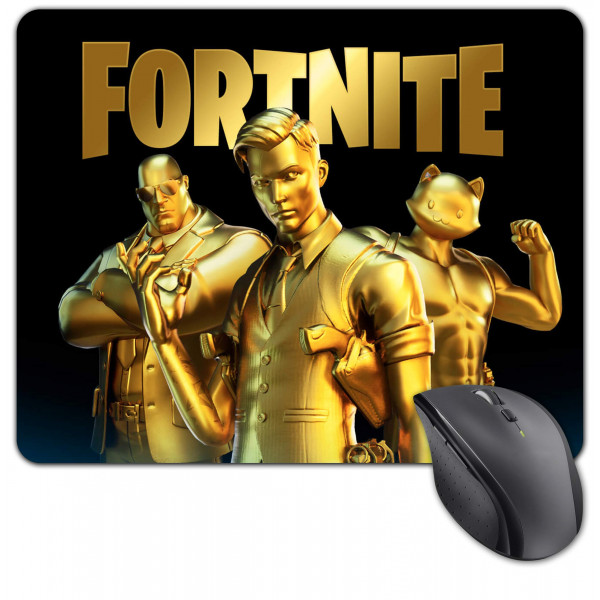 FORTNITE | Podložka pod myš  FORTNITE GOLD látková 