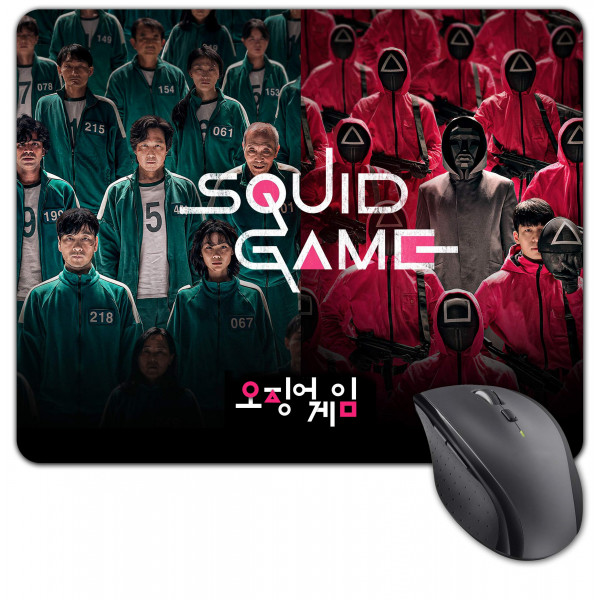 Squid Game | Podložka pod myš Hra na oliheň, "Squid Game" látková, S
