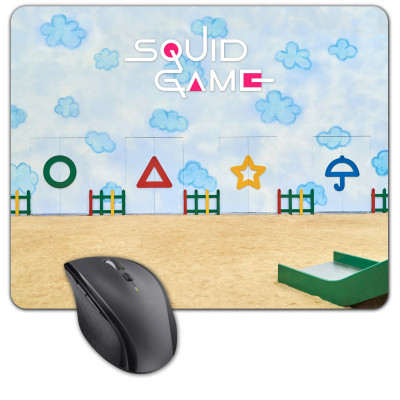 Squid Game | Podložka pod myš Hra na oliheň, "Deštník" látková