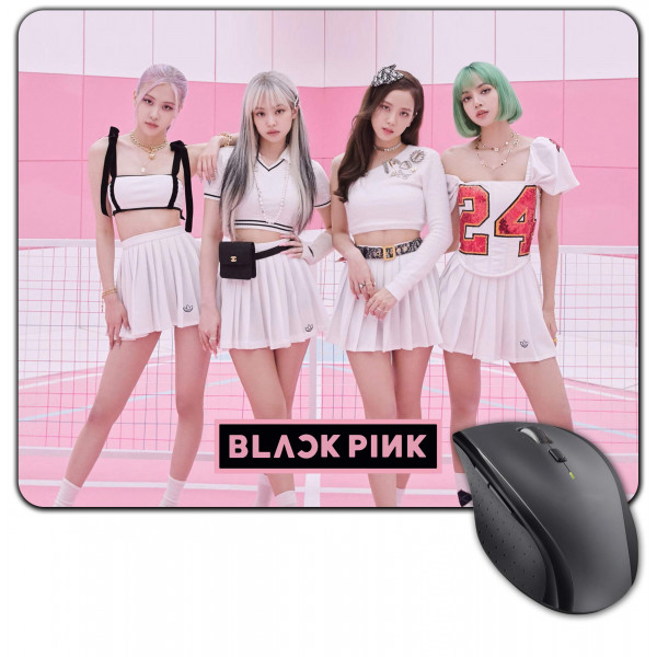 BLACKPINK | Podložka pod myš BLACKPINK, látková, růžová, S