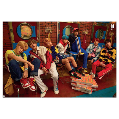 BTS | Plakát  BTS  "BTS Crew" 91.5 cm x 61 cm