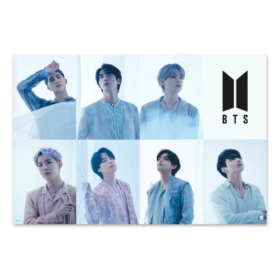 BTS | Plakát  BTS  "BTS White" 91.5 cm x 61 cm
