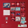 BTS | Kalendář nástěnný s plakátem BTS  2025 - 30x30 cm