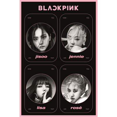 BLACKPINK | Plakát BLACKPINK  "HOW YOU LIKE THAT" 91.5 cm x 61 cm