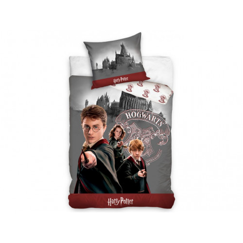 Harry Potter | Povlečení  Harry Potter, Hermiona, Ron, bavlněné  140x200, 70x90