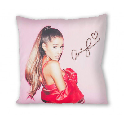 Ariana Grande | Polštář Ariana Grande "Podpis", 40x40 cm