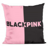 BLACKPINK | Polštář  BLACKPINK "BLACK/PINK", černá/růžová, 40x40 cm