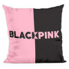 BLACKPINK | Polštář  BLACKPINK "BLACK/PINK", černá/růžová, 40x40 cm