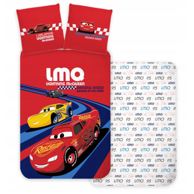 Cars | Povlečení  Auta 3, bavlněné LMQ, 140x200, 70x90