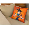 Dragon Ball | Polštář  Dragon Ball  "Gohan", oranžový, 40x40 cm