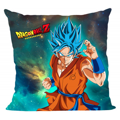 Dragon Ball | Polštář  Dragon Ball  "Goku", modrý, 40x40 cm