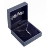 HARRY POTTER | Stříbrný náhrdelník Harry Potter "Blesk" s krystaly SWAROVSKI 