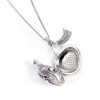 HARRY POTTER | Stříbrný otevírací náhrdelník s řetízkem "Elixír lásky" s krystaly SWAROVSKI, HPSN053