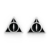 HARRY POTTER | Náušnice Harry Potter Relikvie smrti, "pecky", WES0054